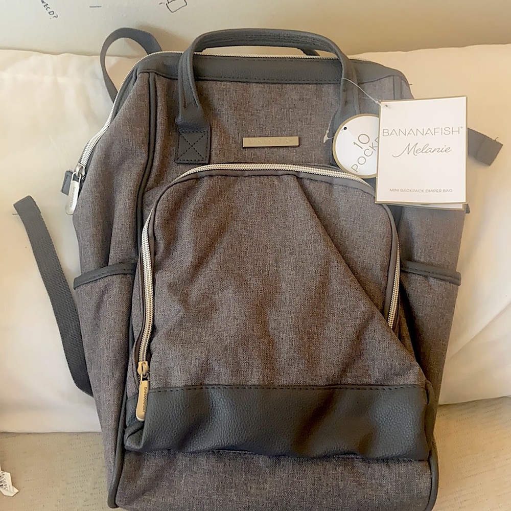 brand new bananafish mini backpack diaper bag